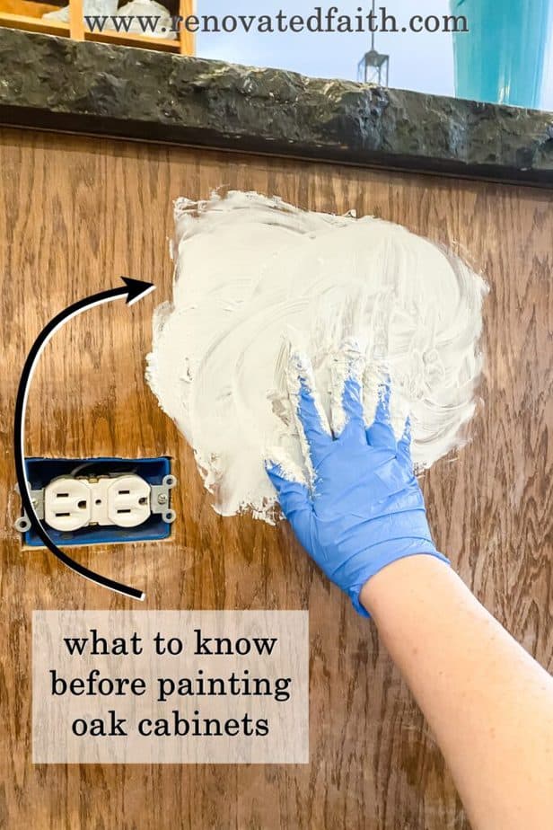 如何在厨房橱柜上使用谷物填料
